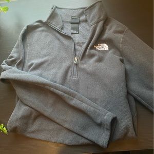 North Face fleece quarter zip